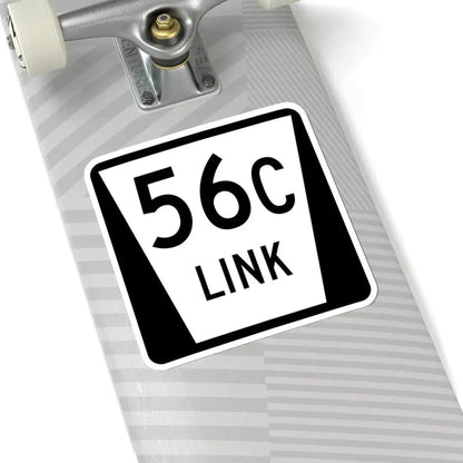 N LINK 56C (Nebraska) (Road Sign) STICKER Vinyl Kiss-Cut Decal - The Sticker Space