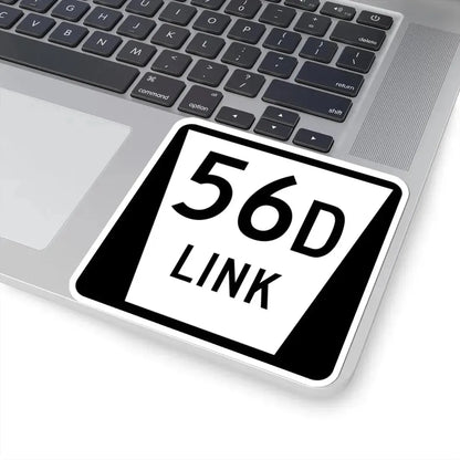 N LINK 56D (Nebraska) (Road Sign) STICKER Vinyl Kiss-Cut Decal - The Sticker Space