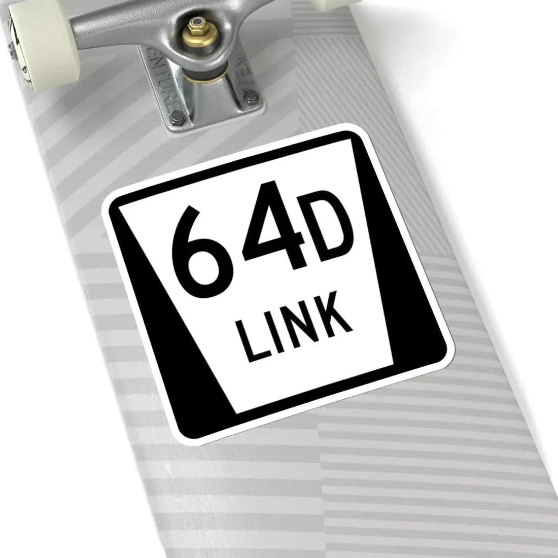 N LINK 64D (Nebraska) (Road Sign) STICKER Vinyl Kiss-Cut Decal - The Sticker Space