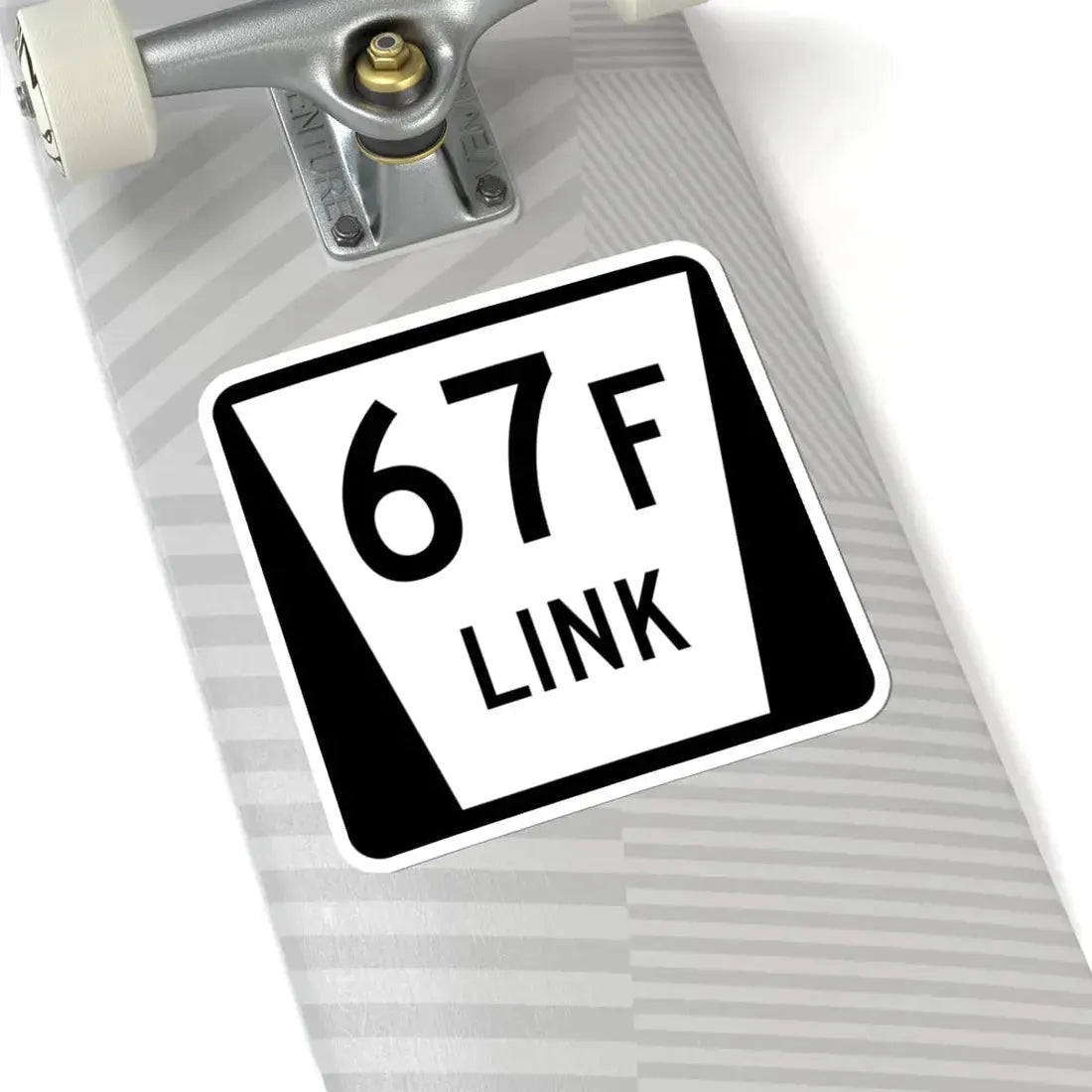 N LINK 67F (Nebraska) (Road Sign) STICKER Vinyl Kiss-Cut Decal - The Sticker Space