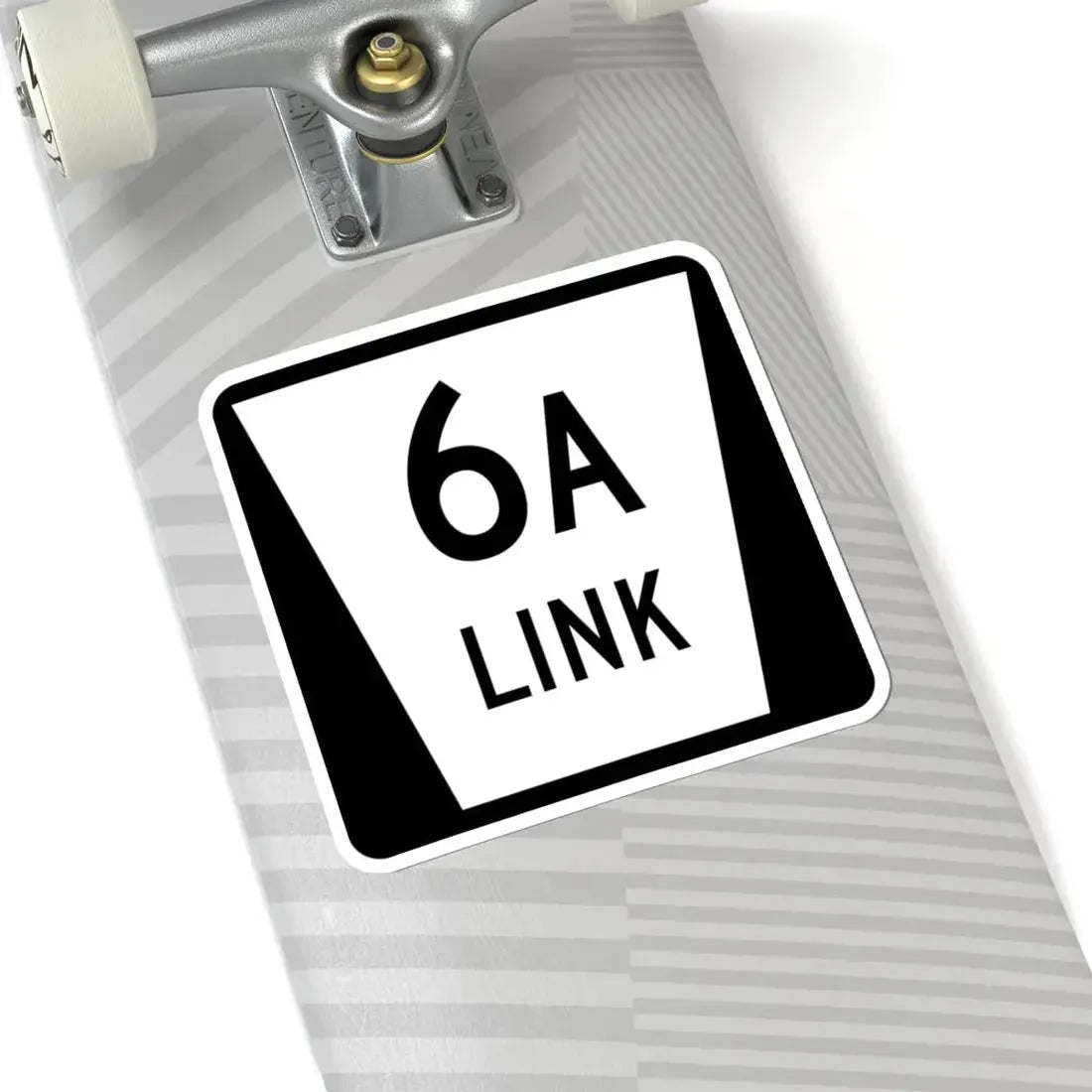 N LINK 6A (Nebraska) (Road Sign) STICKER Vinyl Kiss-Cut Decal - The Sticker Space