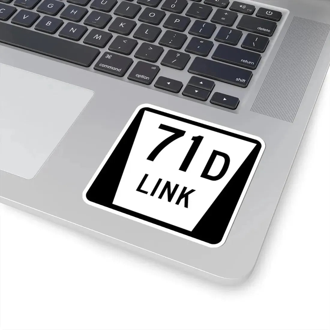 N LINK 71D (Nebraska) (Road Sign) STICKER Vinyl Kiss-Cut Decal - The Sticker Space