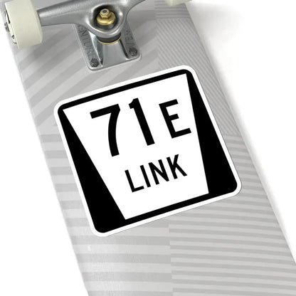 N LINK 71E (Nebraska) (Road Sign) STICKER Vinyl Kiss-Cut Decal - The Sticker Space
