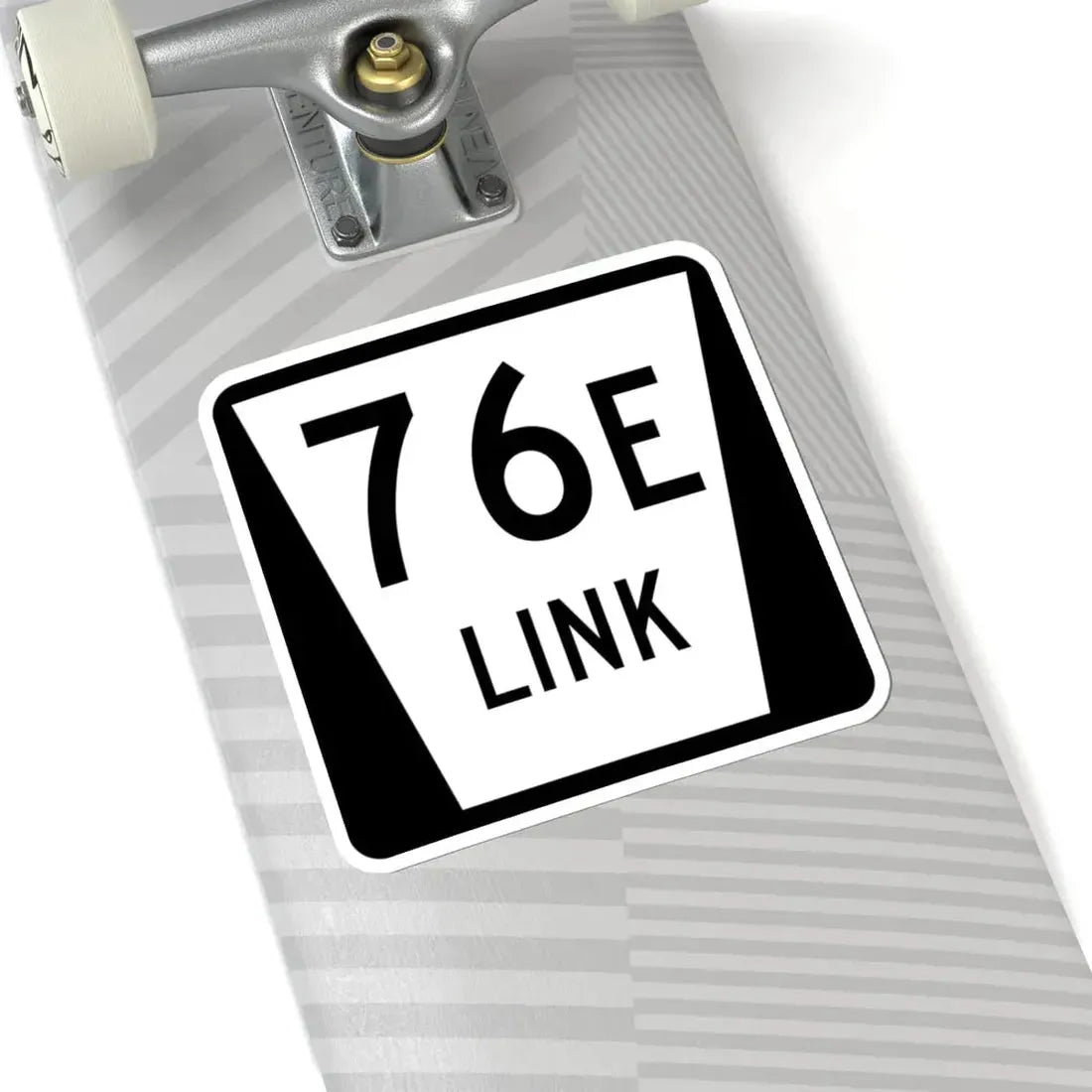 N LINK 76E (Nebraska) (Road Sign) STICKER Vinyl Kiss-Cut Decal - The Sticker Space