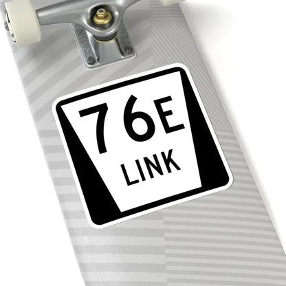 N LINK 76E (Nebraska) (Road Sign) STICKER Vinyl Kiss-Cut Decal - The Sticker Space