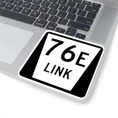 N LINK 76E (Nebraska) (Road Sign) STICKER Vinyl Kiss-Cut Decal - The Sticker Space