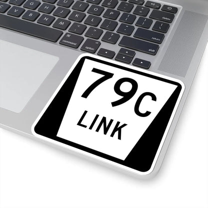 N LINK 79C (Nebraska) (Road Sign) STICKER Vinyl Kiss-Cut Decal - The Sticker Space