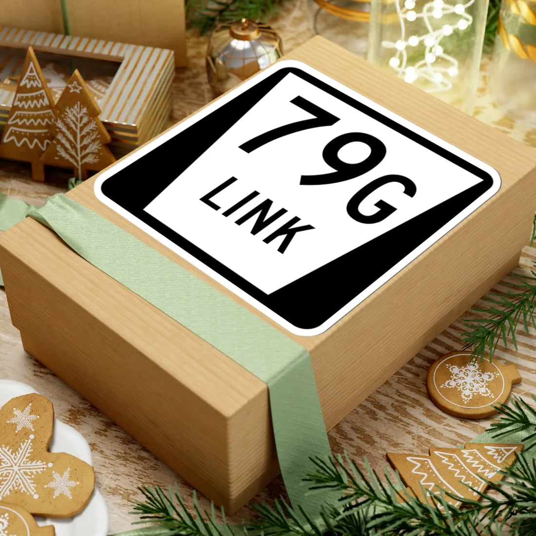 N LINK 79G (Nebraska) (Road Sign) STICKER Vinyl Kiss-Cut Decal - The Sticker Space