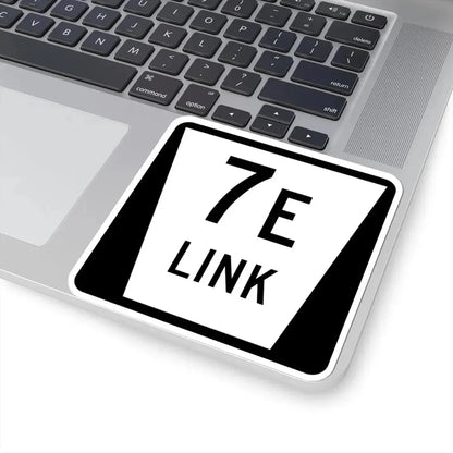 N LINK 7E (Nebraska) (Road Sign) STICKER Vinyl Kiss-Cut Decal - The Sticker Space