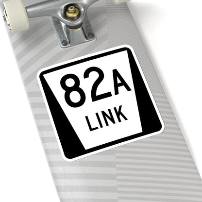 N LINK 82A (Nebraska) (Road Sign) STICKER Vinyl Kiss-Cut Decal - The Sticker Space