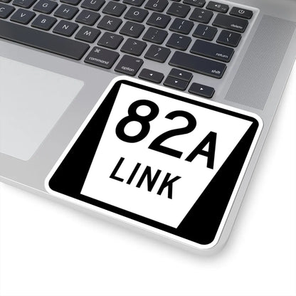 N LINK 82A (Nebraska) (Road Sign) STICKER Vinyl Kiss-Cut Decal - The Sticker Space