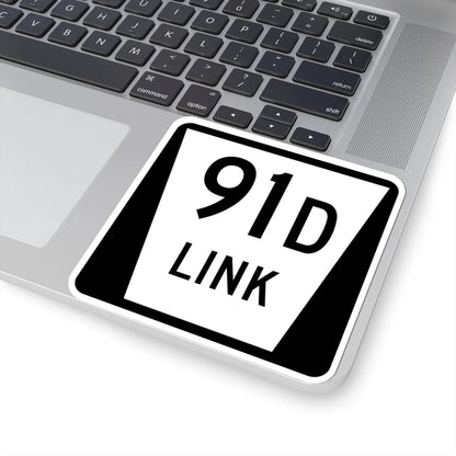 N LINK 91D (Nebraska) (Road Sign) STICKER Vinyl Kiss-Cut Decal - The Sticker Space