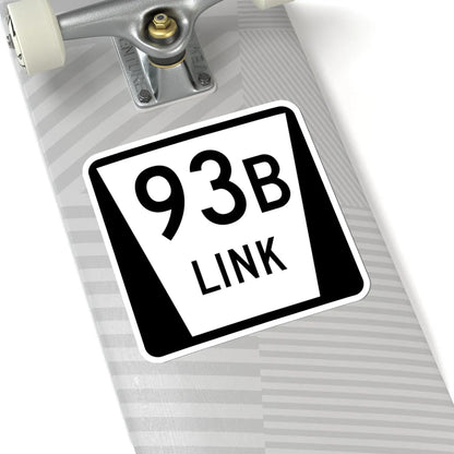 N LINK 93B (Nebraska) (Road Sign) STICKER Vinyl Kiss-Cut Decal - The Sticker Space