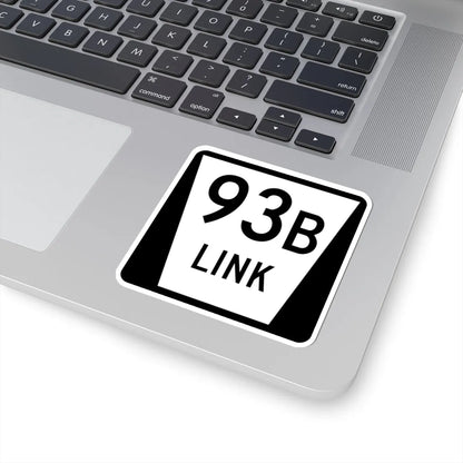 N LINK 93B (Nebraska) (Road Sign) STICKER Vinyl Kiss-Cut Decal - The Sticker Space