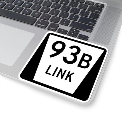 N LINK 93B (Nebraska) (Road Sign) STICKER Vinyl Kiss-Cut Decal - The Sticker Space
