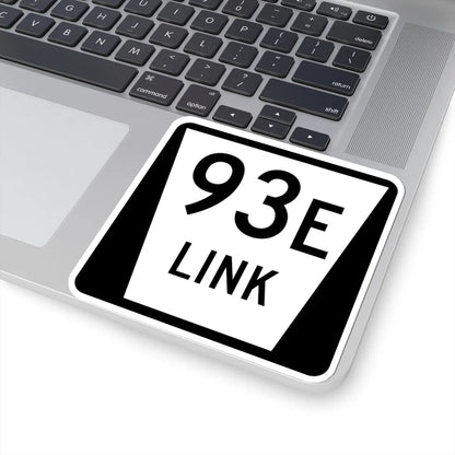 N LINK 93E (Nebraska) (Road Sign) STICKER Vinyl Kiss-Cut Decal - The Sticker Space