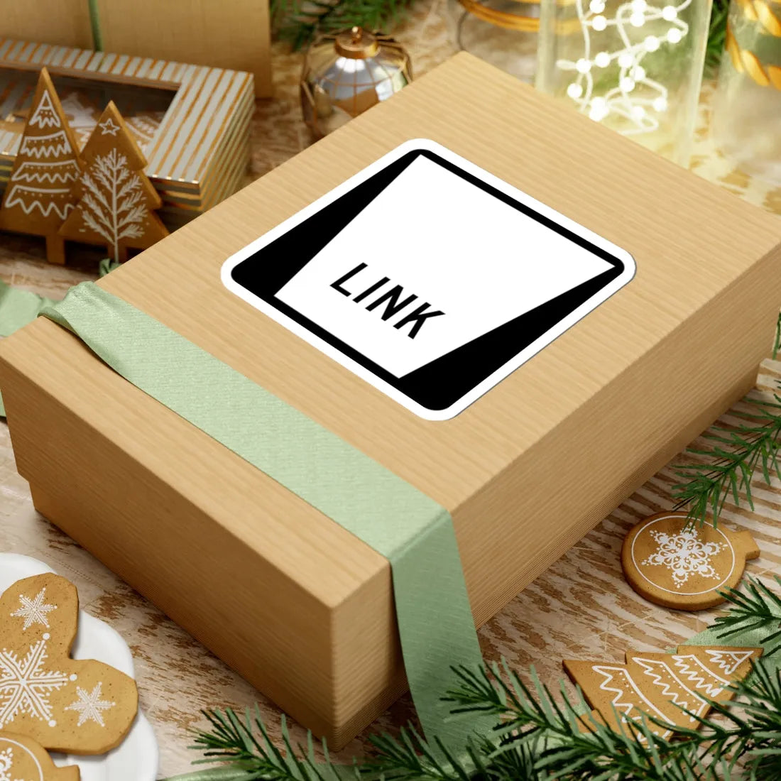 N LINK Blank (Nebraska) (Road Sign) STICKER Vinyl Kiss-Cut Decal - The Sticker Space