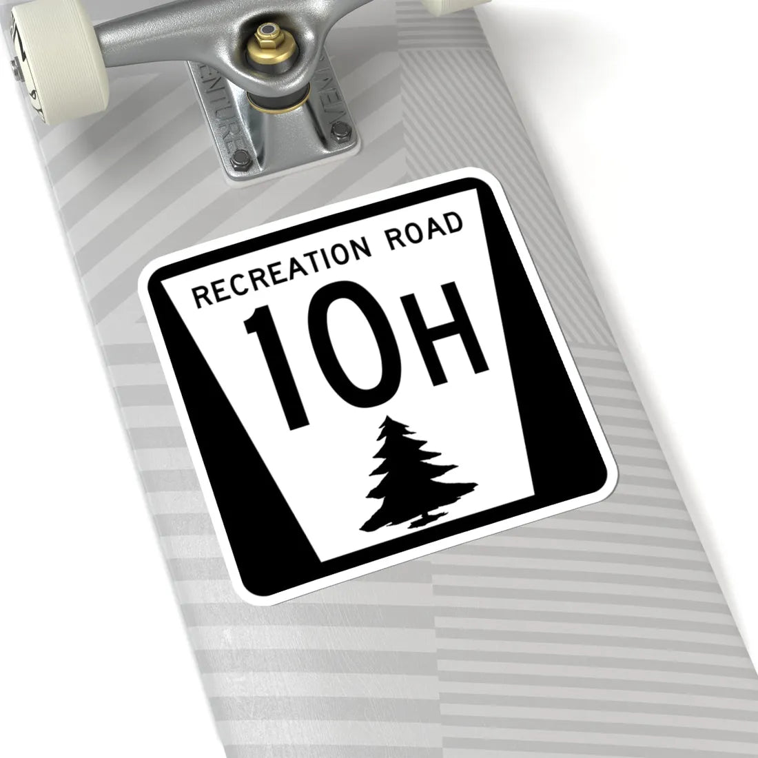 N REC 10H (Nebraska) (Road Sign) STICKER Vinyl Kiss-Cut Decal - The Sticker Space