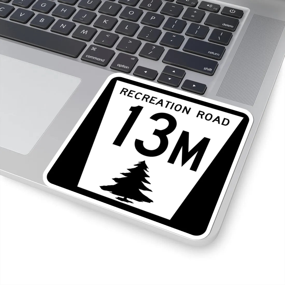 N REC 13M (Nebraska) (Road Sign) STICKER Vinyl Kiss-Cut Decal - The Sticker Space