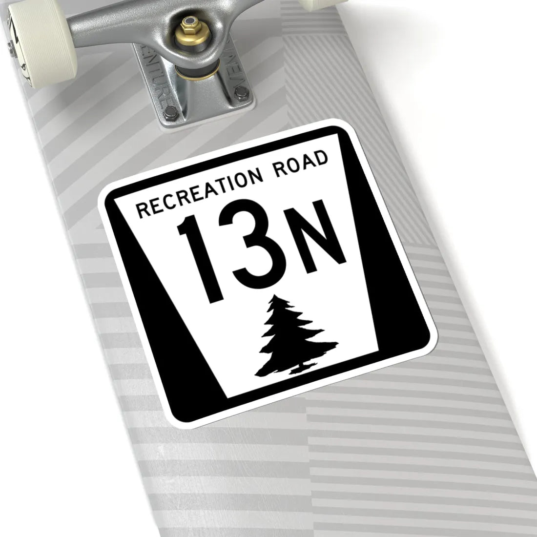 N REC 13N (Nebraska) (Road Sign) STICKER Vinyl Kiss-Cut Decal - The Sticker Space