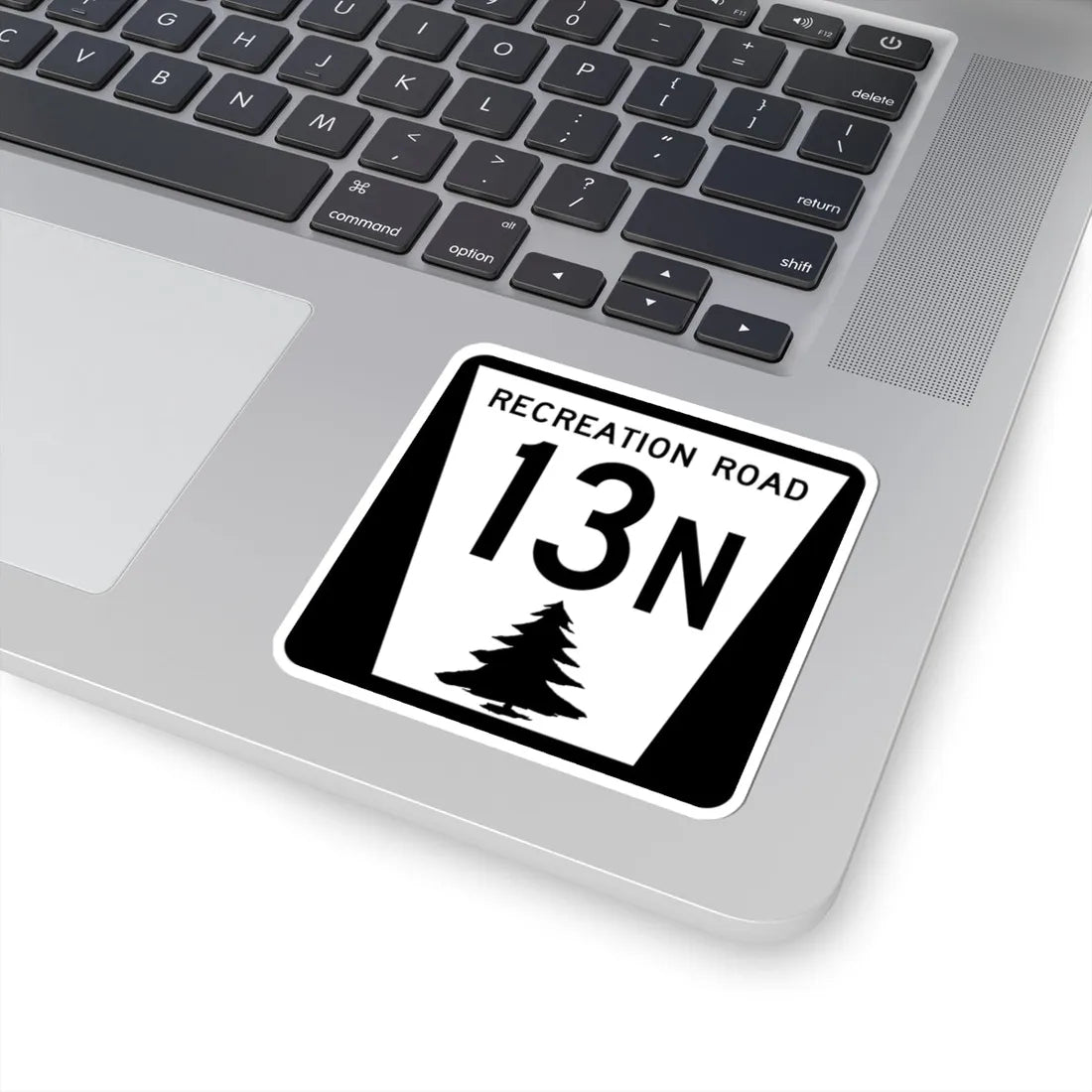 N REC 13N (Nebraska) (Road Sign) STICKER Vinyl Kiss-Cut Decal - The Sticker Space