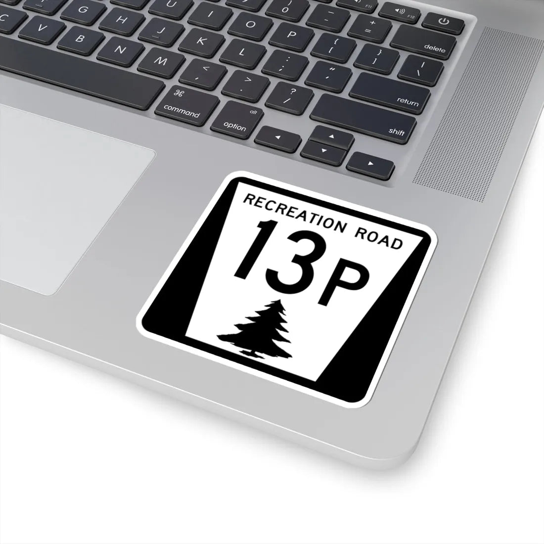 N REC 13P (Nebraska) (Road Sign) STICKER Vinyl Kiss-Cut Decal - The Sticker Space