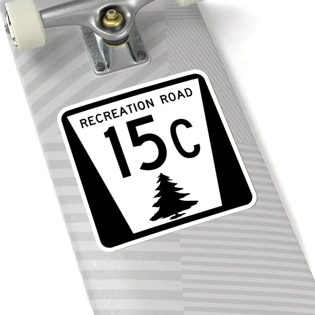 N REC 15C (Nebraska) (Road Sign) STICKER Vinyl Kiss-Cut Decal - The Sticker Space