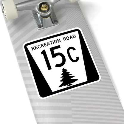 N REC 15C (Nebraska) (Road Sign) STICKER Vinyl Kiss-Cut Decal - The Sticker Space