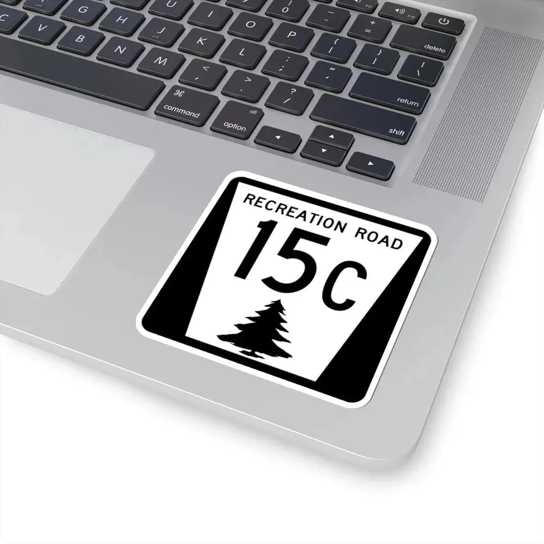 N REC 15C (Nebraska) (Road Sign) STICKER Vinyl Kiss-Cut Decal - The Sticker Space