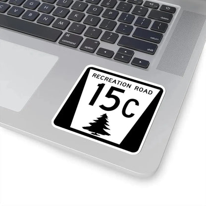 N REC 15C (Nebraska) (Road Sign) STICKER Vinyl Kiss-Cut Decal - The Sticker Space