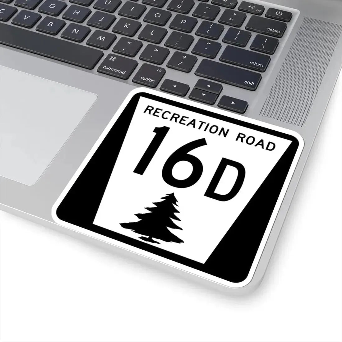 N REC 16D (Nebraska) (Road Sign) STICKER Vinyl Kiss-Cut Decal - The Sticker Space