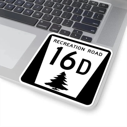 N REC 16D (Nebraska) (Road Sign) STICKER Vinyl Kiss-Cut Decal - The Sticker Space