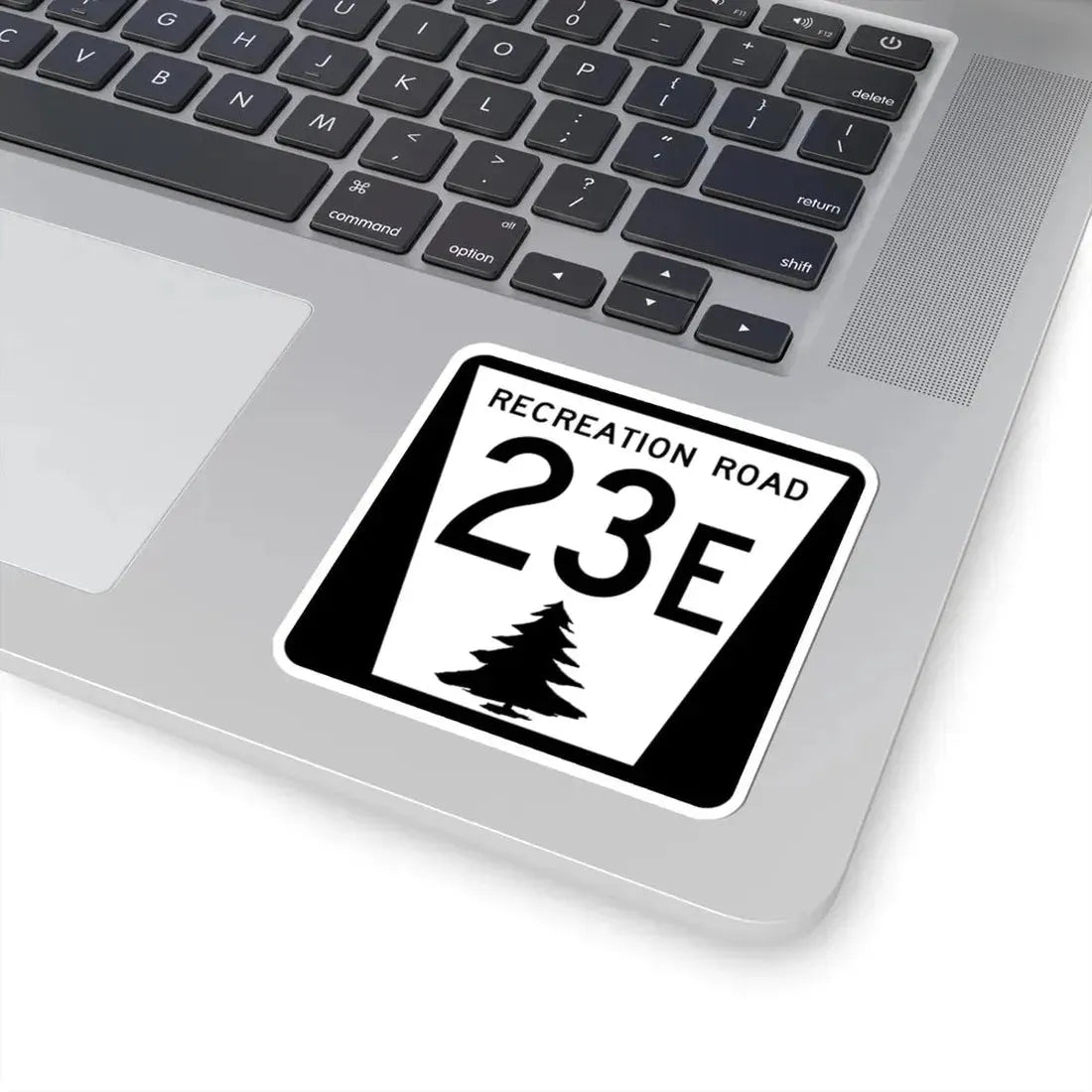 N REC 23E (Nebraska) (Road Sign) STICKER Vinyl Kiss-Cut Decal - The Sticker Space