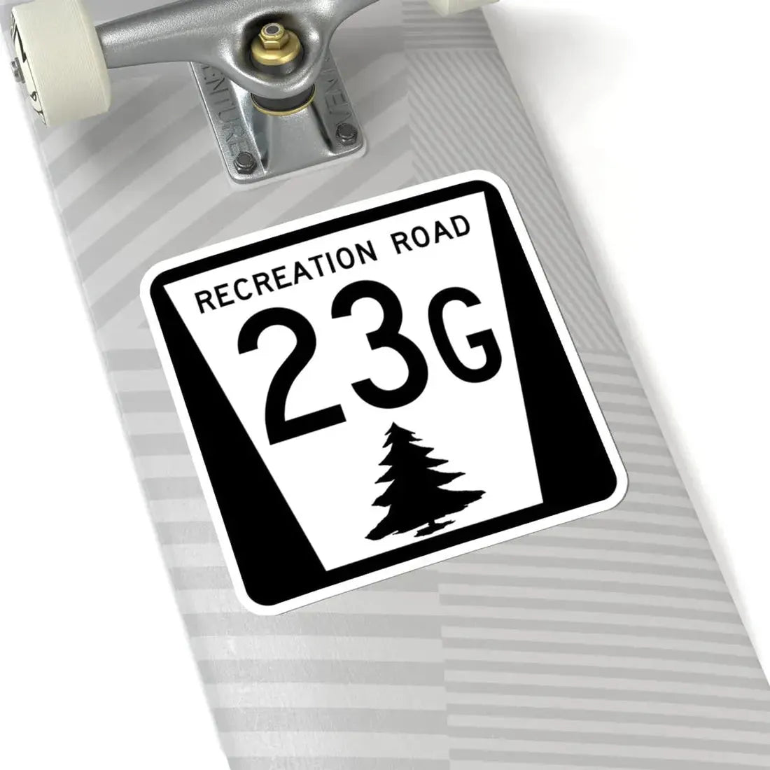 N REC 23G (Nebraska) (Road Sign) STICKER Vinyl Kiss-Cut Decal - The Sticker Space