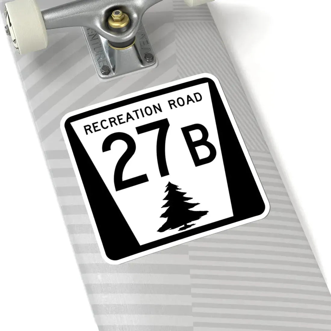 N REC 27B (Nebraska) (Road Sign) STICKER Vinyl Kiss-Cut Decal - The Sticker Space