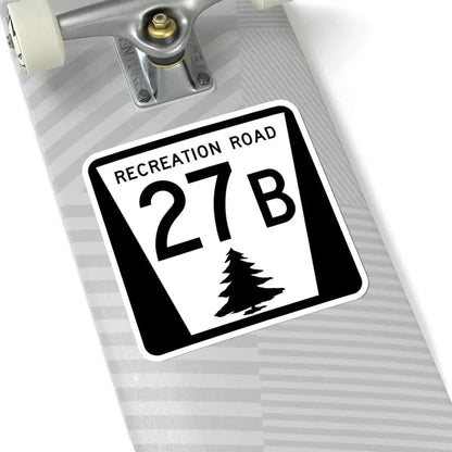N REC 27B (Nebraska) (Road Sign) STICKER Vinyl Kiss-Cut Decal - The Sticker Space