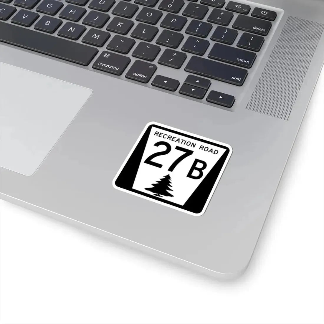 N REC 27B (Nebraska) (Road Sign) STICKER Vinyl Kiss-Cut Decal - The Sticker Space