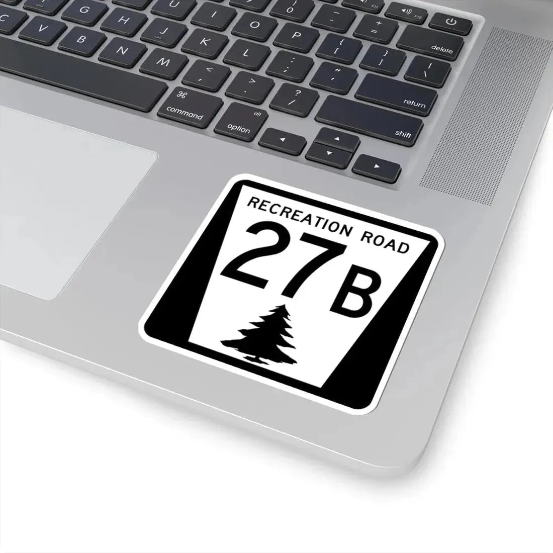 N REC 27B (Nebraska) (Road Sign) STICKER Vinyl Kiss-Cut Decal - The Sticker Space