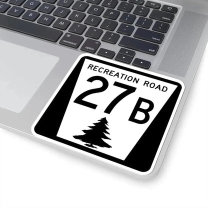 N REC 27B (Nebraska) (Road Sign) STICKER Vinyl Kiss-Cut Decal - The Sticker Space