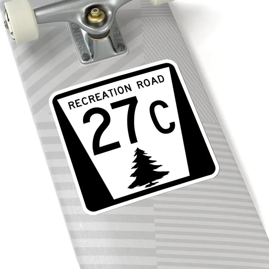 N REC 27C (Nebraska) (Road Sign) STICKER Vinyl Kiss-Cut Decal - The Sticker Space