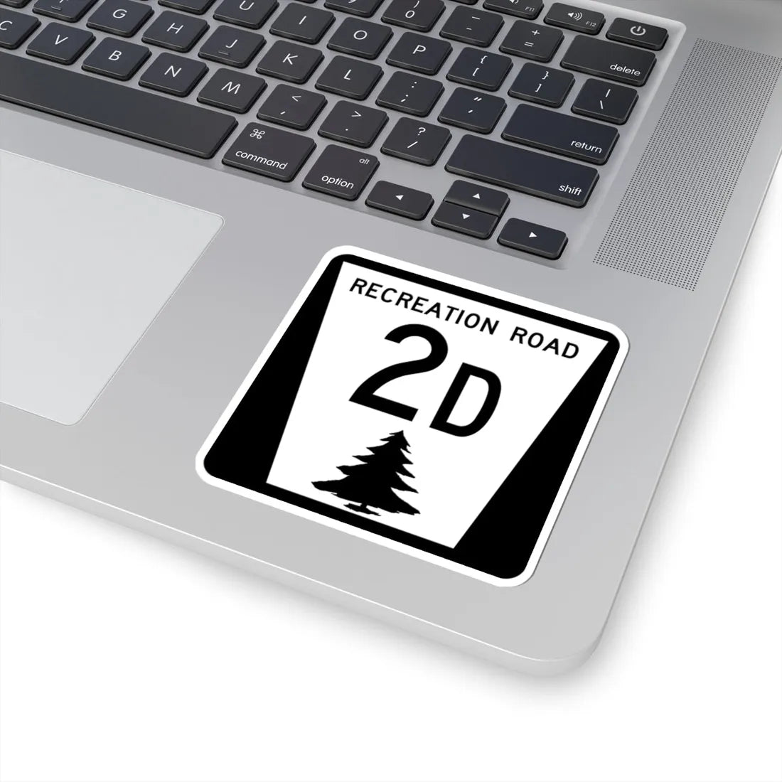 N REC 2D (Nebraska) (Road Sign) STICKER Vinyl Kiss-Cut Decal - The Sticker Space
