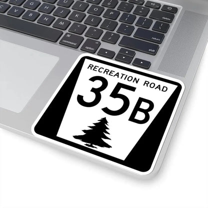 N REC 35B (Nebraska) (Road Sign) STICKER Vinyl Kiss-Cut Decal - The Sticker Space