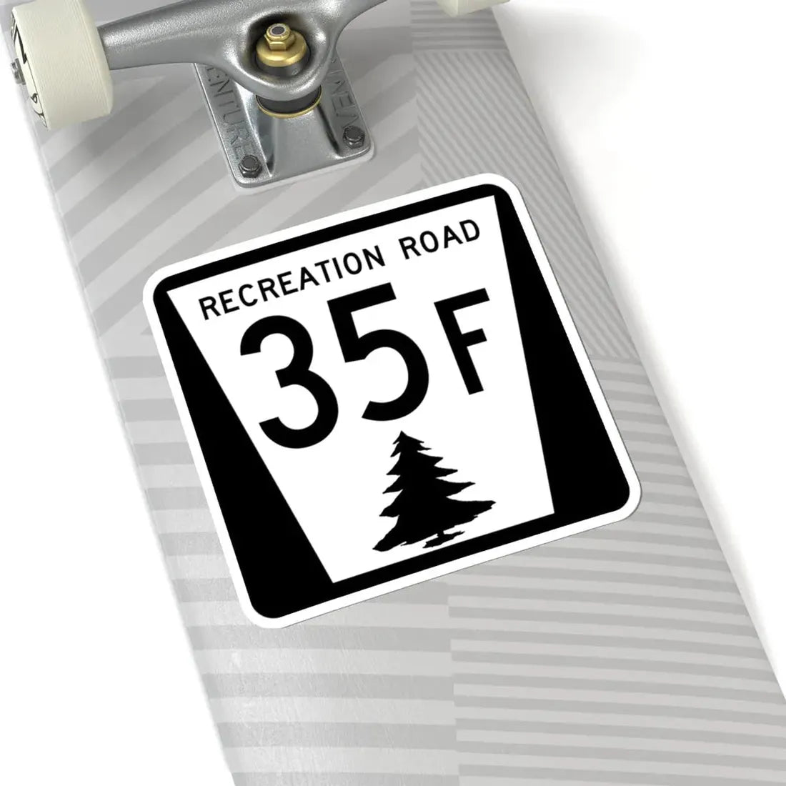 N REC 35F (Nebraska) (Road Sign) STICKER Vinyl Kiss-Cut Decal - The Sticker Space