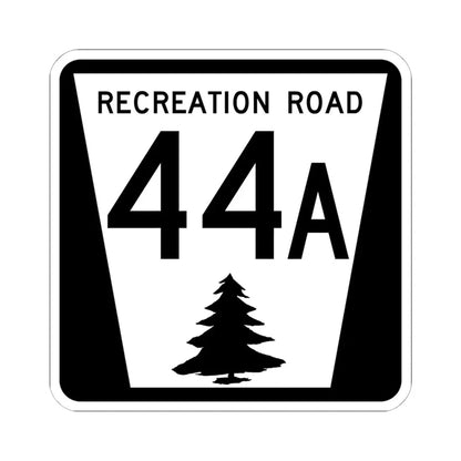 N REC 44A (Nebraska) (Road Sign) STICKER Vinyl Kiss-Cut Decal 6 Inch White - The Sticker Space