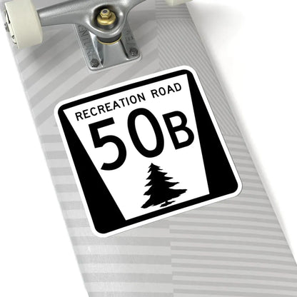 N REC 50B (Nebraska) (Road Sign) STICKER Vinyl Kiss-Cut Decal - The Sticker Space