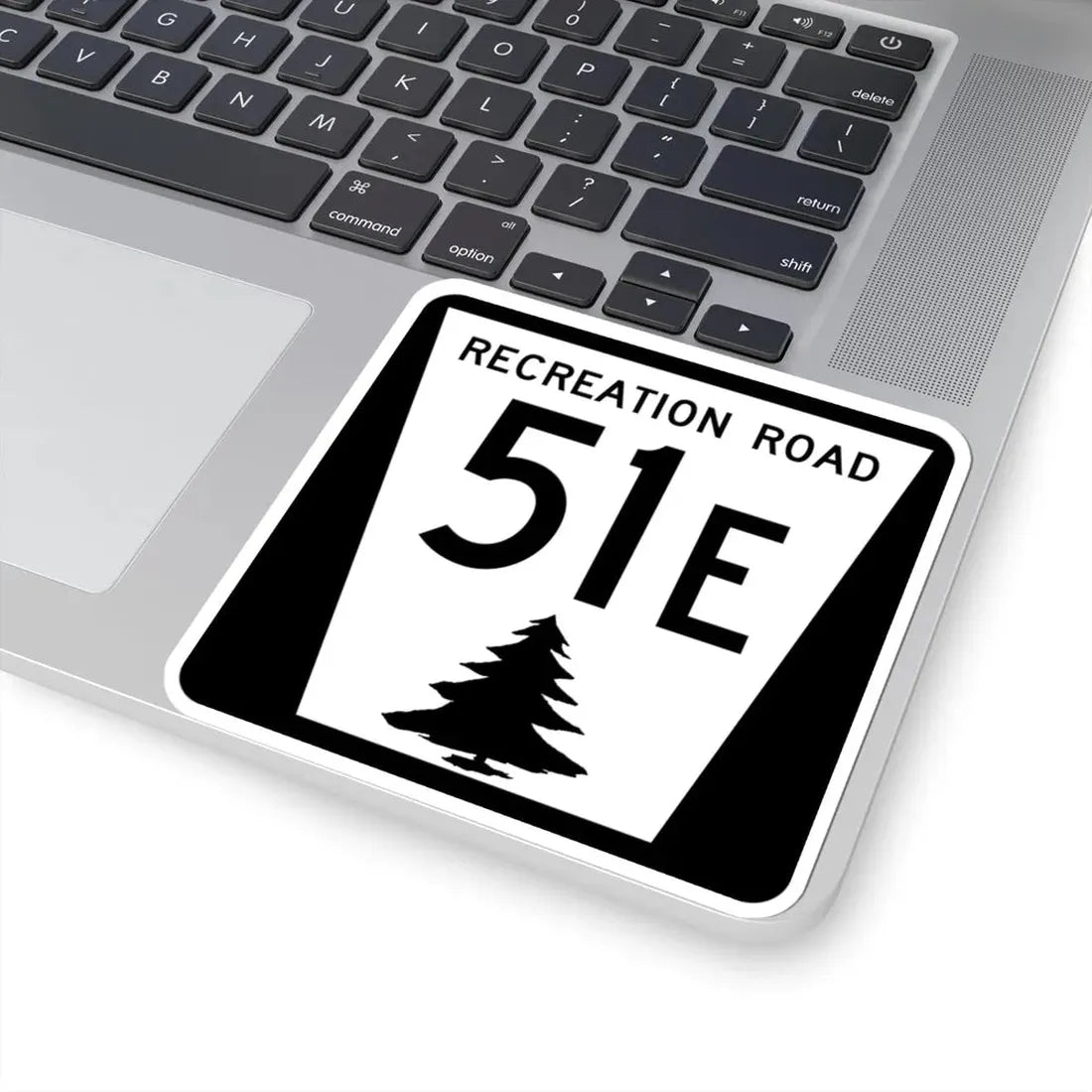 N REC 51E (Nebraska) (Road Sign) STICKER Vinyl Kiss-Cut Decal - The Sticker Space