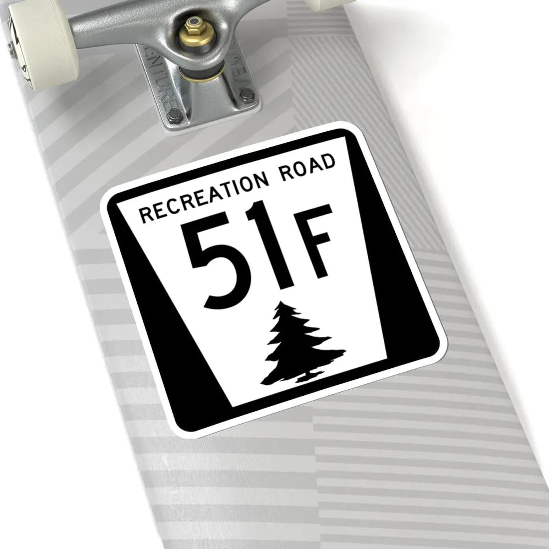 N REC 51F (Nebraska) (Road Sign) STICKER Vinyl Kiss-Cut Decal - The Sticker Space