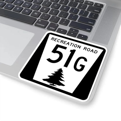 N REC 51G (Nebraska) (Road Sign) STICKER Vinyl Kiss-Cut Decal - The Sticker Space