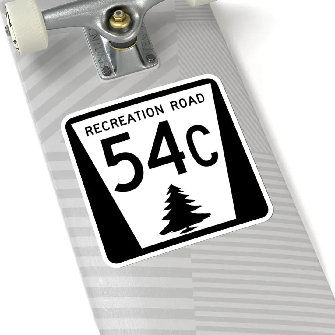 N REC 54C (Nebraska) (Road Sign) STICKER Vinyl Kiss-Cut Decal - The Sticker Space