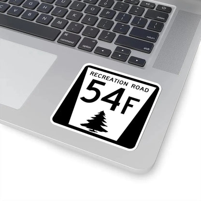 N REC 54F (Nebraska) (Road Sign) STICKER Vinyl Kiss-Cut Decal - The Sticker Space